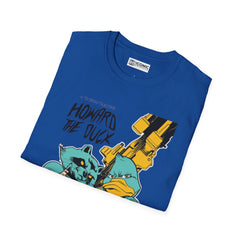 Howard the Duck and Rocket Raccoon Unisex Softstyle T-Shirt - IGZ Clothing 