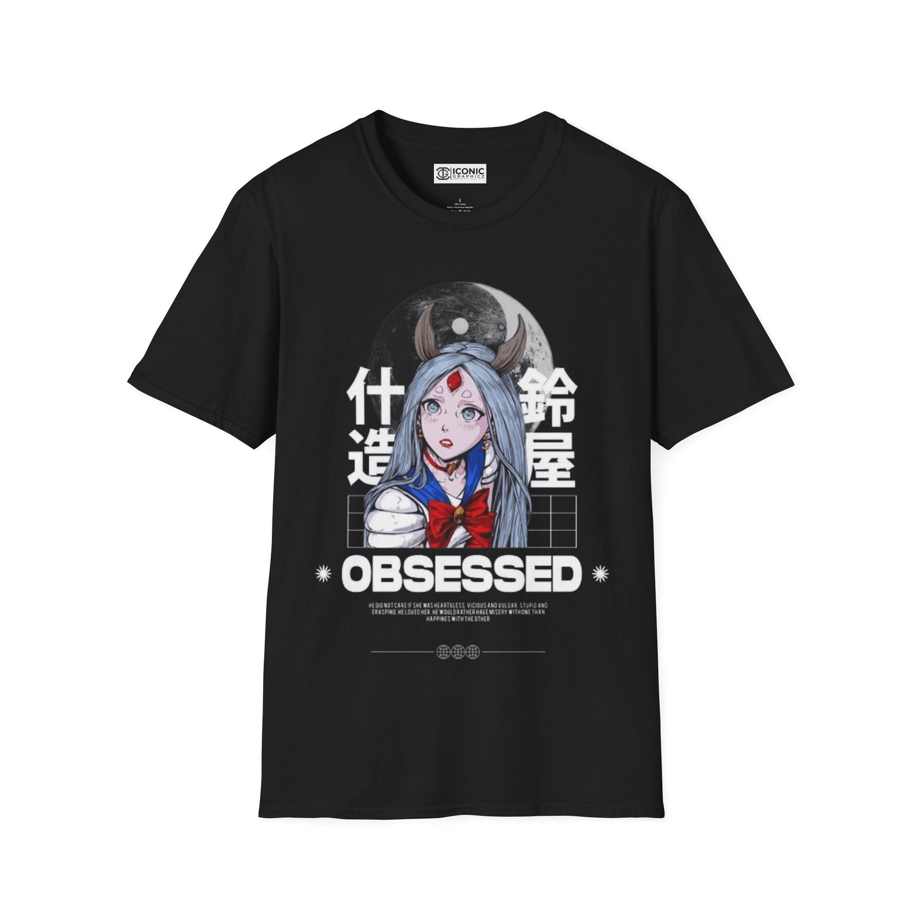 Anime waifu T-Shirt Printify