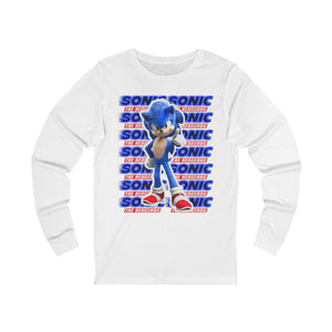 Sonic Unisex Jersey Long Sleeve Tee - 