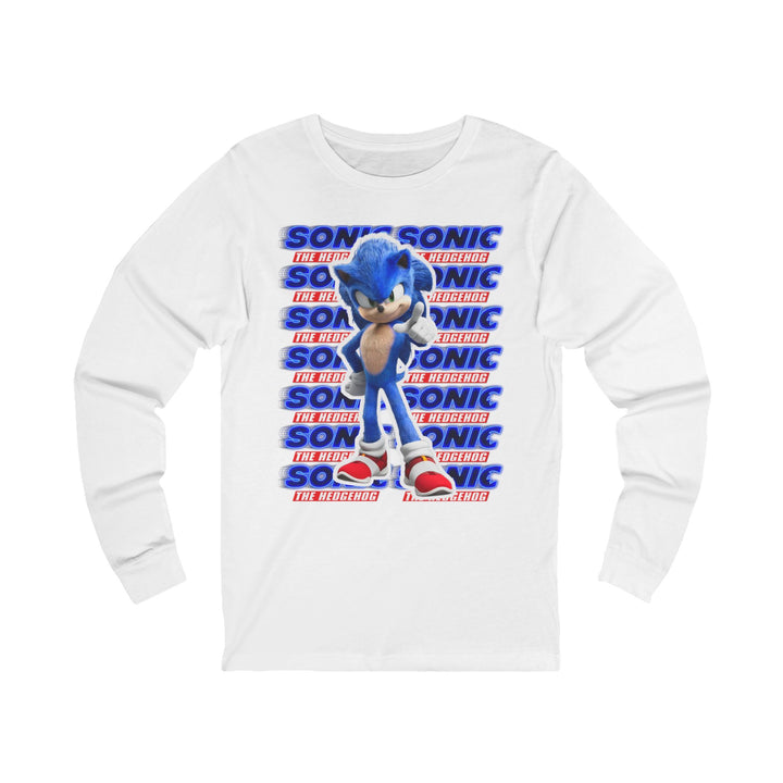Sonic Unisex Jersey Long Sleeve Tee - 