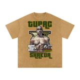 Tupac Shakur Acid Wash Oversize T-Shirt