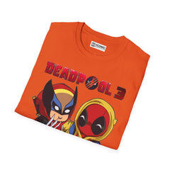 Deadpool and Wolverine Unisex Softstyle T-Shirt - IGZ Clothing 