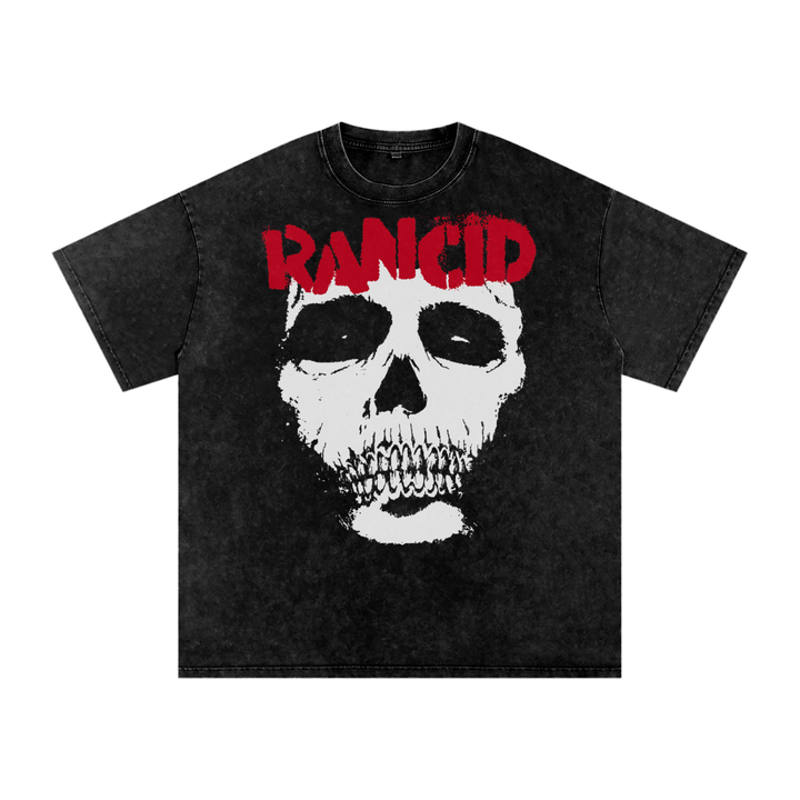 Rancid Acid Wash Oversize T-Shirt