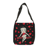 Betty Boop Adjustable Tote Bag (AOP) - IGZ Clothing 