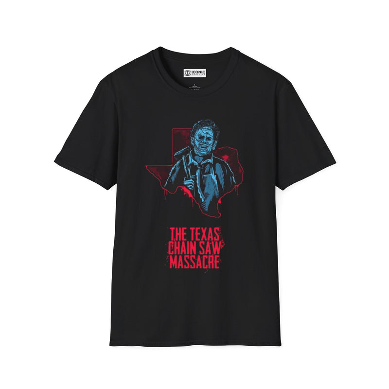 Leatherface Unisex Softstyle T-Shirt - IGZ Clothing 