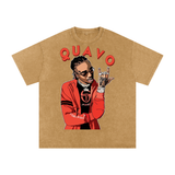 Quavo Acid Wash Oversize T-Shirt