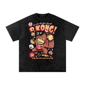 Donkey Kong Acid Wash Oversize T-Shirt