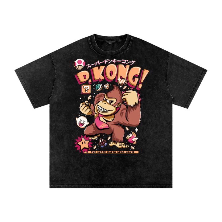 Donkey Kong Acid Wash Oversize T-Shirt