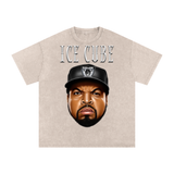 Ice Cube Acid Wash Oversize T-Shirt