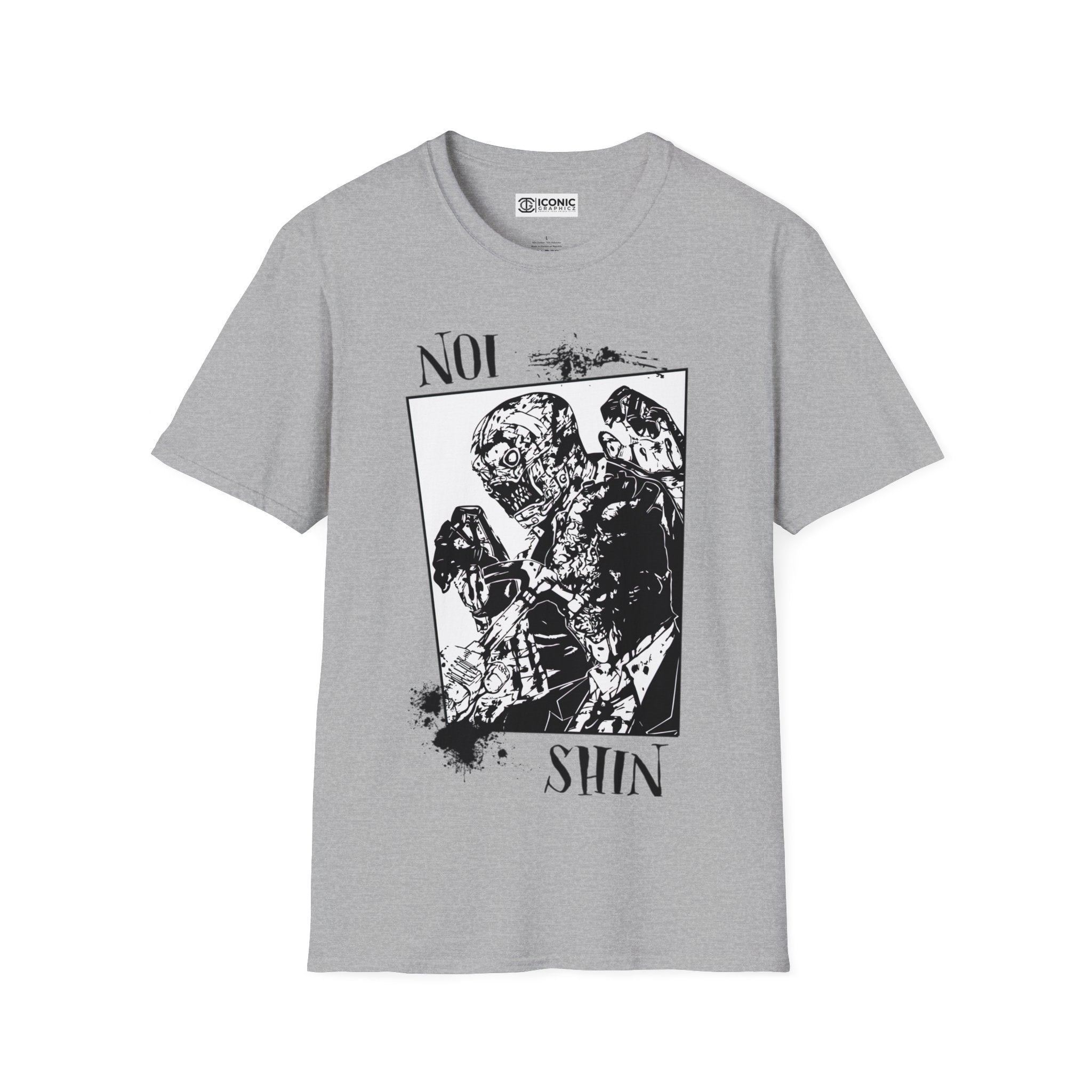 Dorohedoro Shin and Noi Unisex Softstyle T-Shirt - IGZ Clothing 