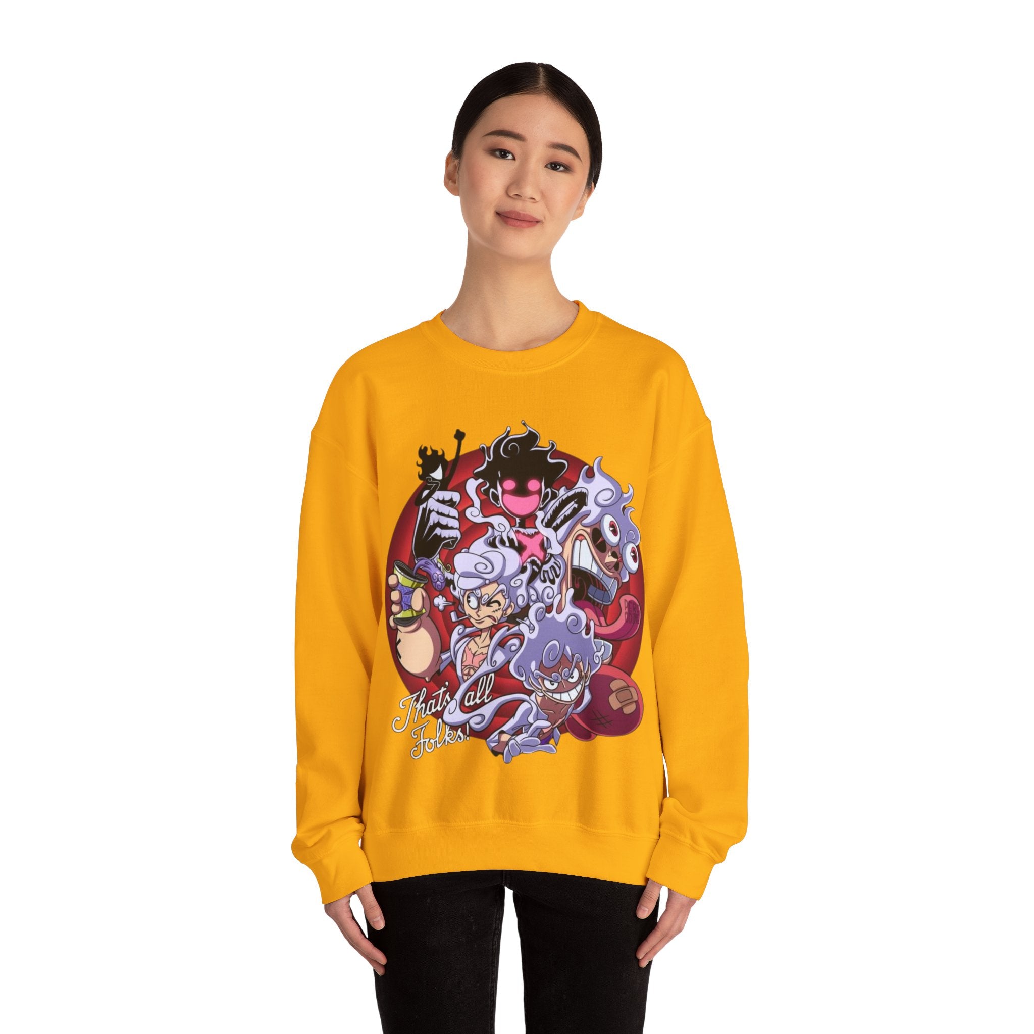 Sun God Luffy Unisex Heavy Blend™ Crewneck Sweatshirt