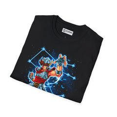 Pegasus Seiya Unisex Softstyle T-Shirt - IGZ Clothing 