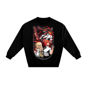 Chainsaw Man Fleeced Sweatshirt