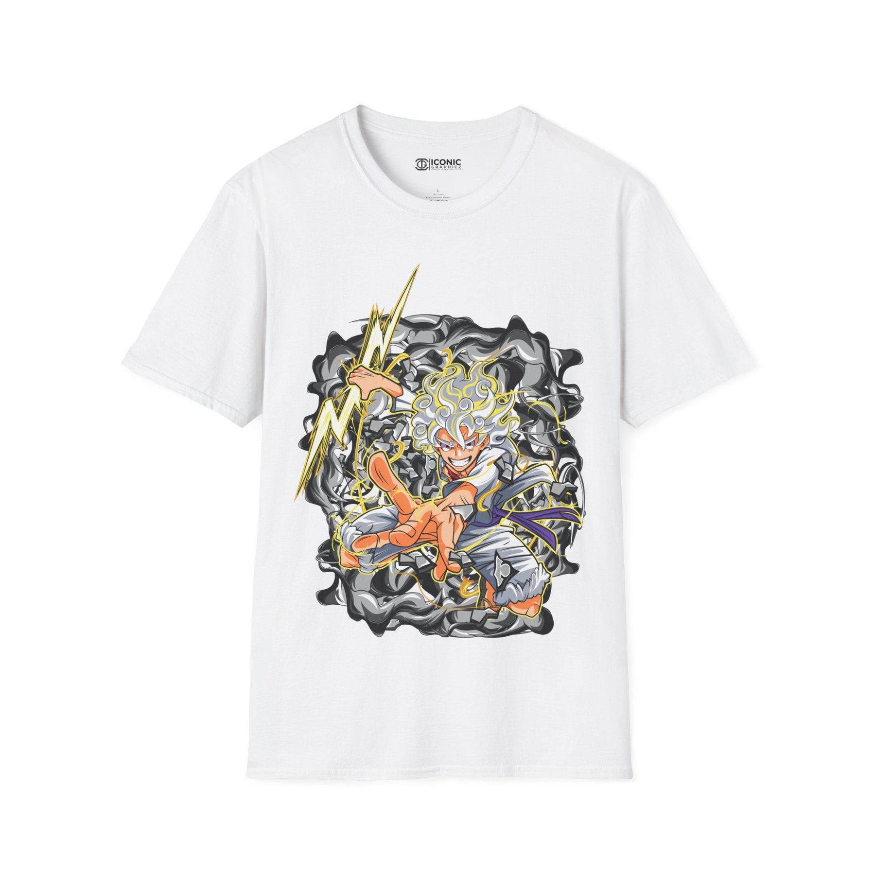 Sun God Luffy One Piece T-Shirt Printify