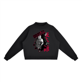 Sakamoto Days Essential Fleece Mid-Neck Crew Sweatshirt