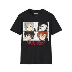 Bungo Stray Dogs Dazai Unisex Softstyle T-Shirt - IGZ Clothing 