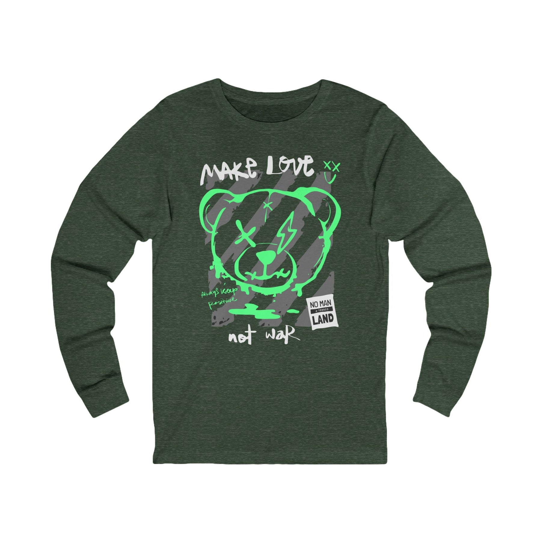 Bears Unisex Jersey Long Sleeve Tee Printify