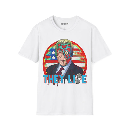 They Lie Joe Biden Unisex Softstyle T-Shirt - IGZ Clothing 