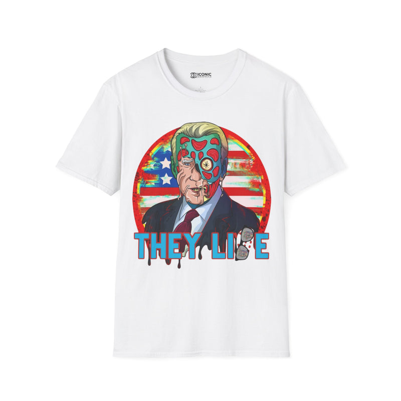 They Lie Joe Biden Unisex Softstyle T-Shirt - IGZ Clothing 