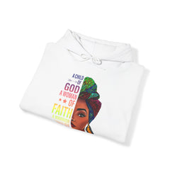 Black girl magic Unisex Heavy Blend™ Hooded Sweatshirt - IGZ Clothing 