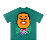Asap Ferg Acid Wash Oversize T-Shirt