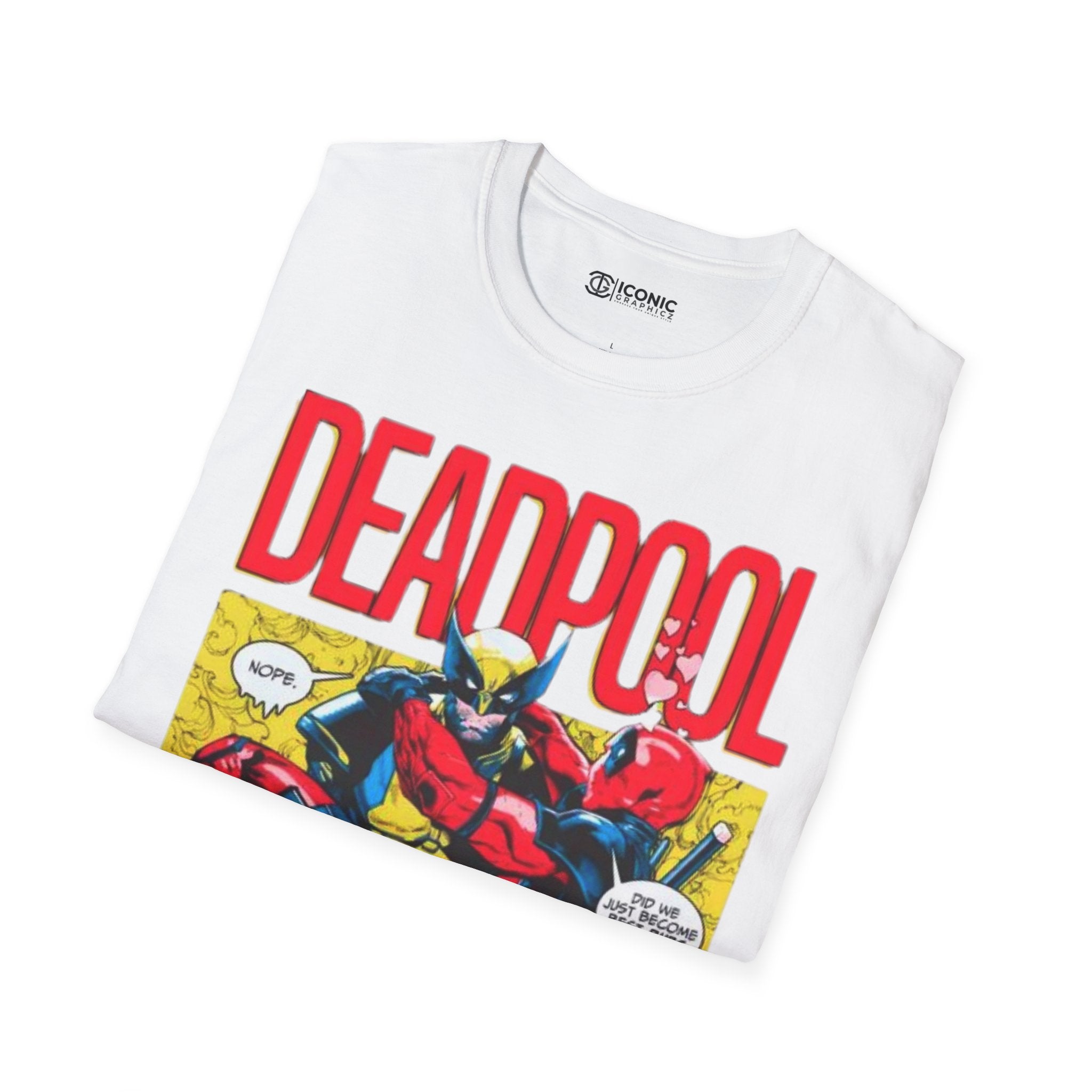 Deadpool and Wolverine Unisex Softstyle T-Shirt - IGZ Clothing 