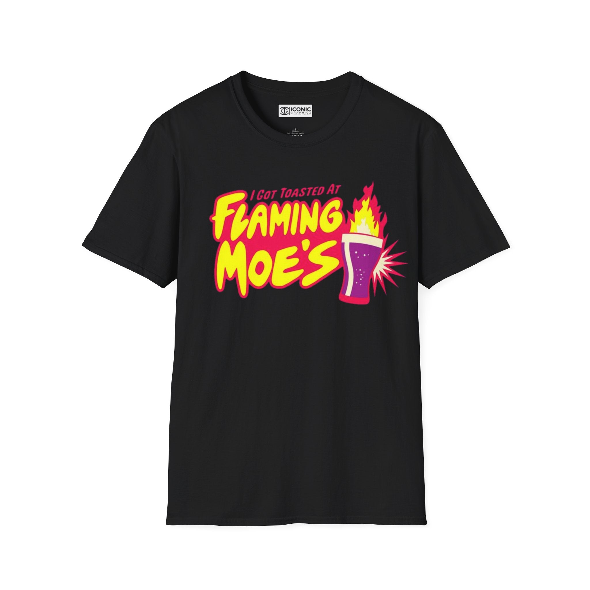 The Simpsons Flaming Moe T-Shirt