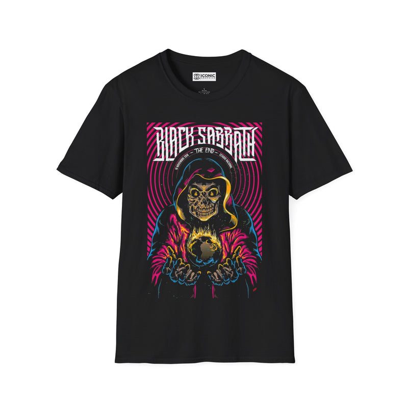 Black Sabbath Unisex Softstyle T-Shirt - IGZ Clothing 