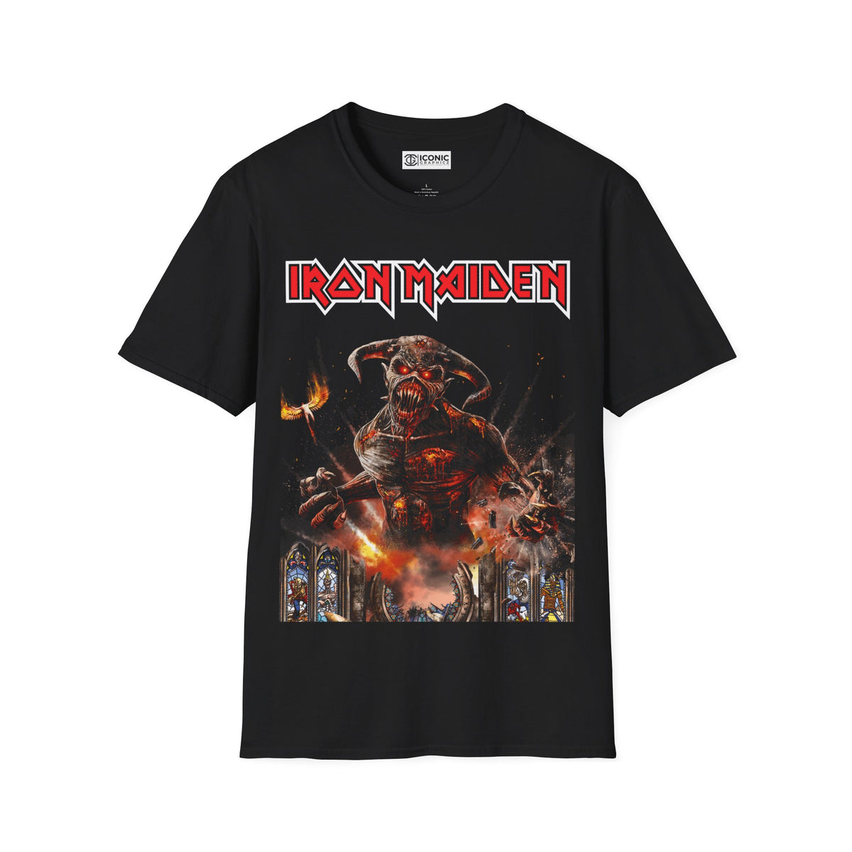 Iron Maiden Unisex Softstyle T-Shirt - IGZ Clothing 