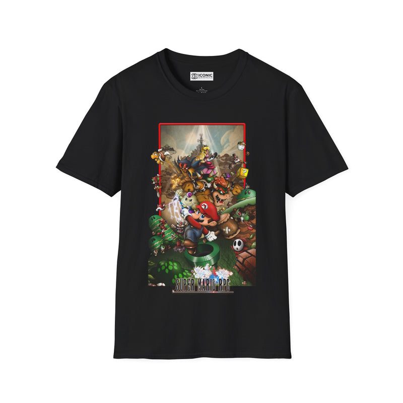 Mario Unisex Softstyle T-Shirt - IGZ Clothing 