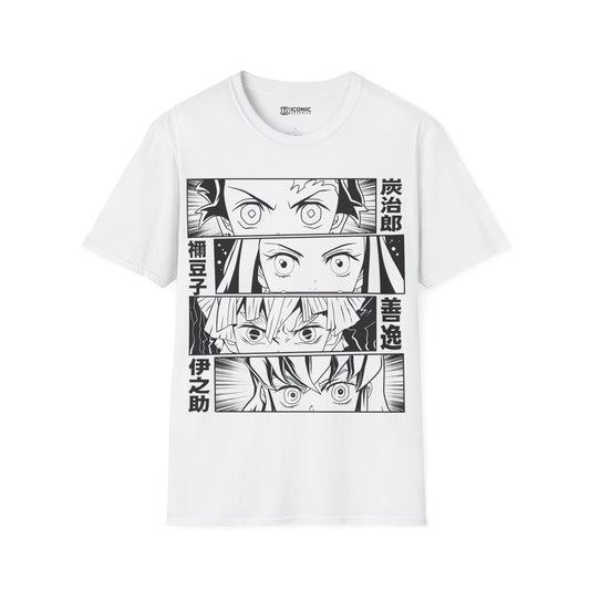 Zenitsu and Nezuko Unisex Softstyle T-Shirt - IGZ Clothing 