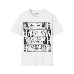 Zenitsu and Nezuko Unisex Softstyle T-Shirt - IGZ Clothing 