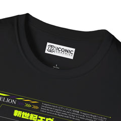 Evangelion unit 01 Unisex Softstyle T-Shirt - IGZ Clothing 