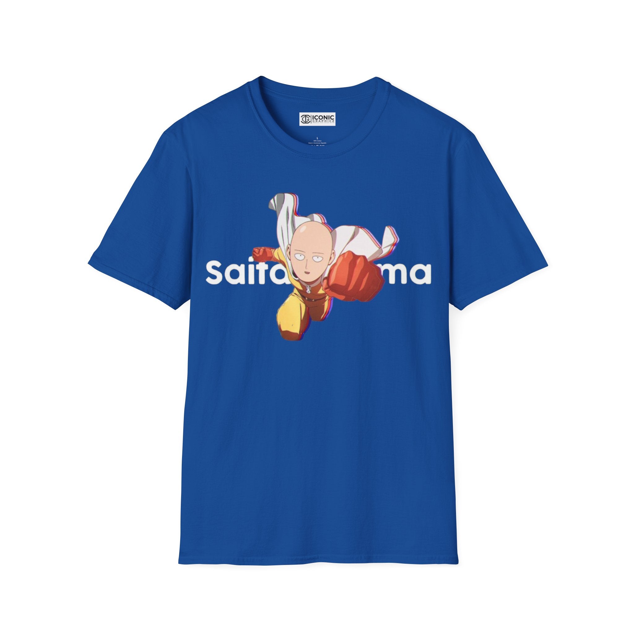 Saitama Unisex Softstyle T-Shirt - IGZ Clothing 