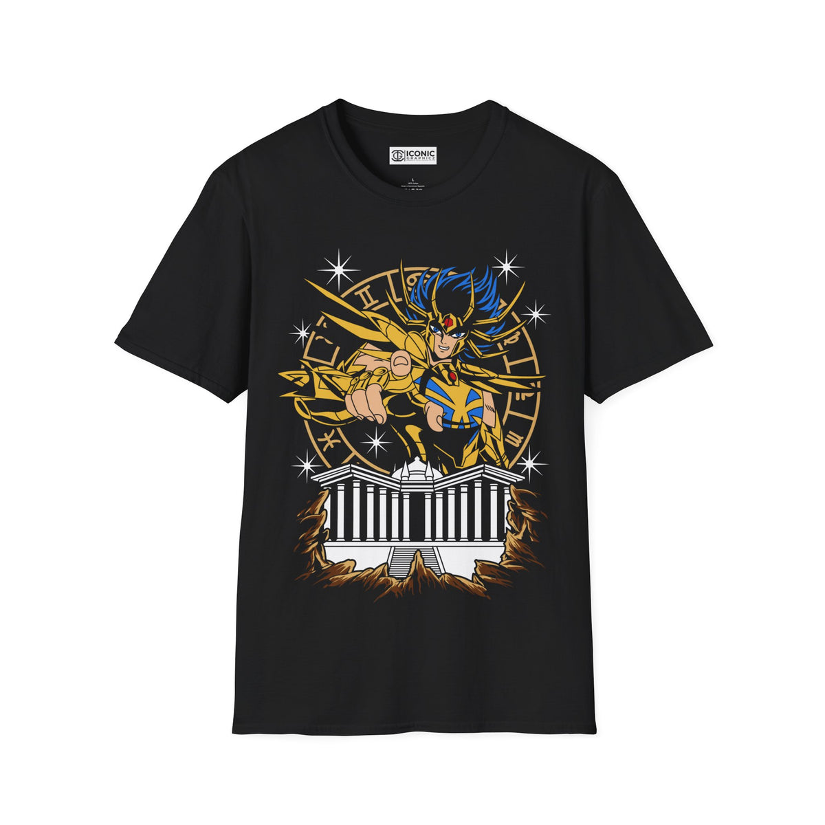 Cancer Saint Seiya Unisex Softstyle T-Shirt - IGZ Clothing 