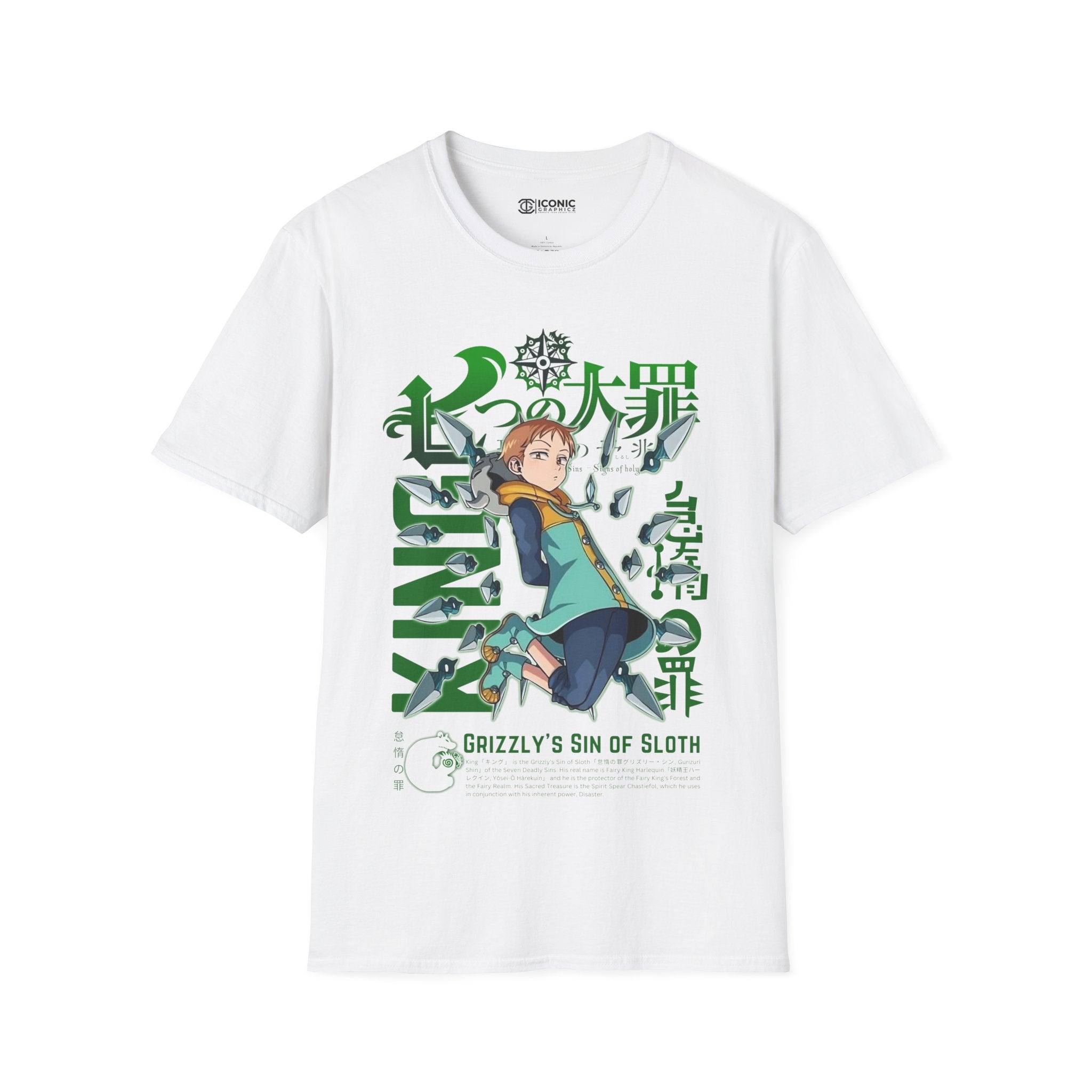 King The Seven Deadly Sins T-Shirt