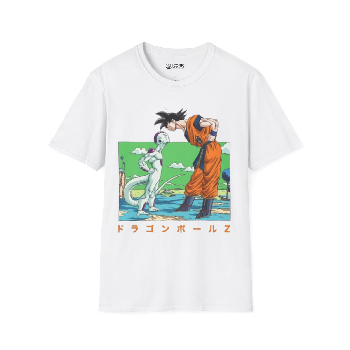 Frieza & Goku Unisex Softstyle T-Shirt - IGZ Clothing 