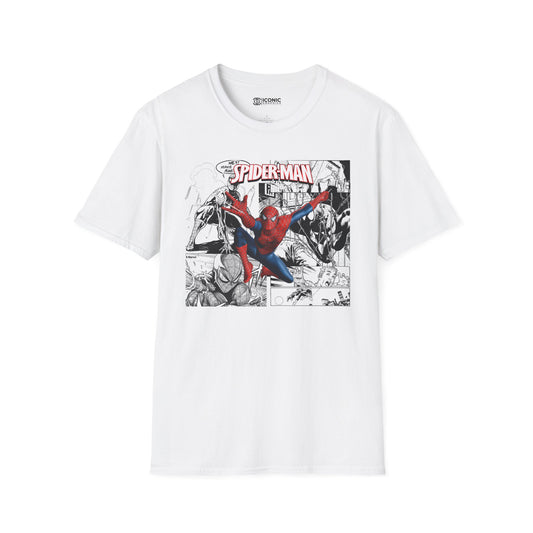 Spider-Man Unisex Softstyle T-Shirt - IGZ Clothing 