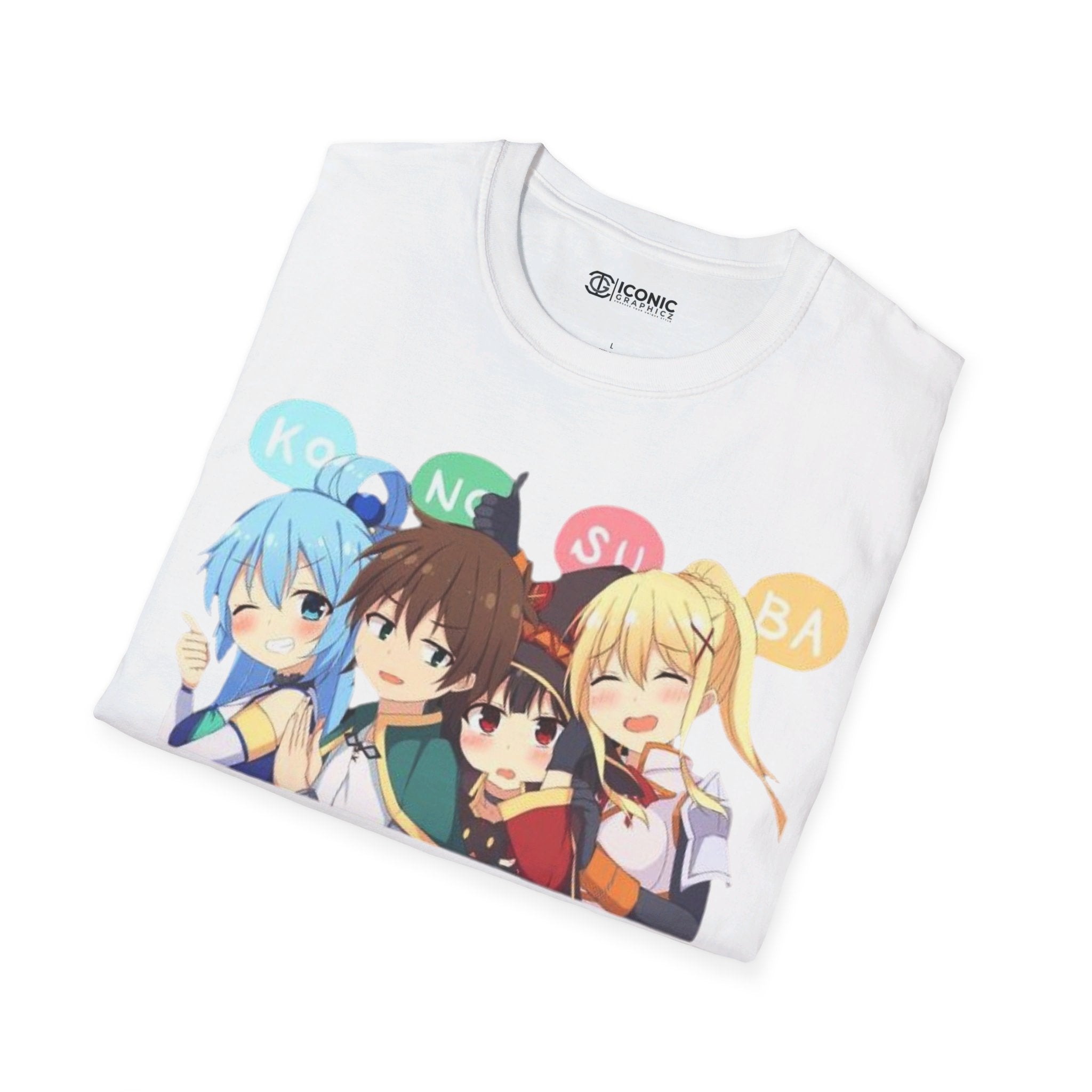 Konosuba Unisex Softstyle T-Shirt - IGZ Clothing 