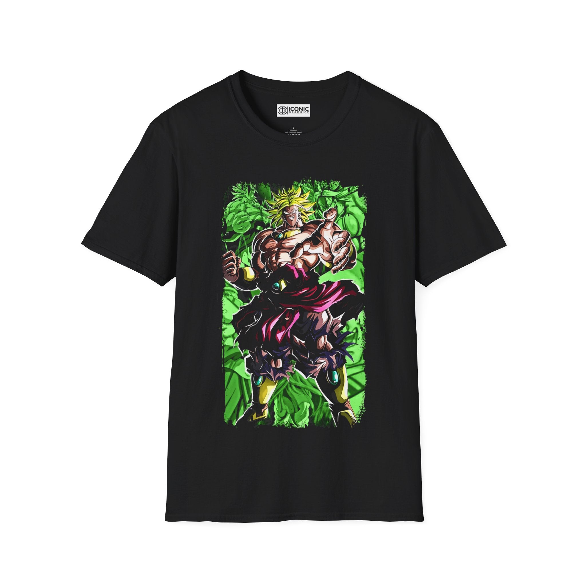 Broly Unisex Softstyle T-Shirt - IGZ Clothing 