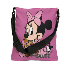 Minnie Mouse Adjustable Tote Bag (AOP) - IGZ Clothing 