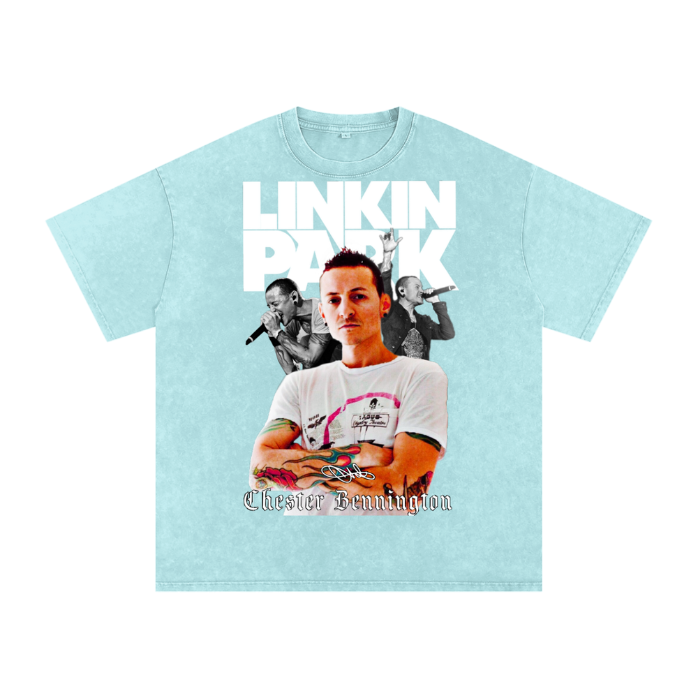 Linkin Park Acid Wash Oversize T-Shirt