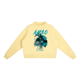 Akao Sakamoto Days Essential Fleece Mid-Neck Crew Sweatshirt