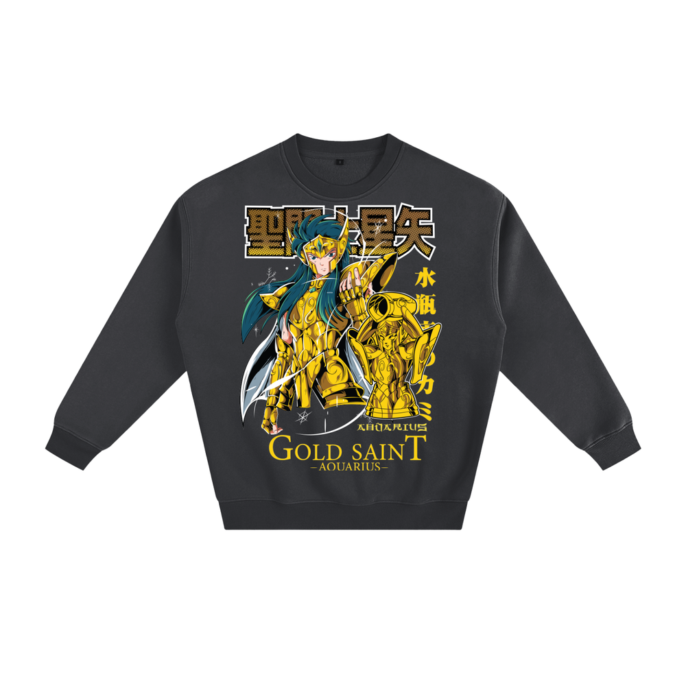 Aquarius Saint Seiya Fleeced Sweatshirt