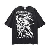 Evil Eye Dandadan Streetwear Loose Drop Shoulder T-Shirt