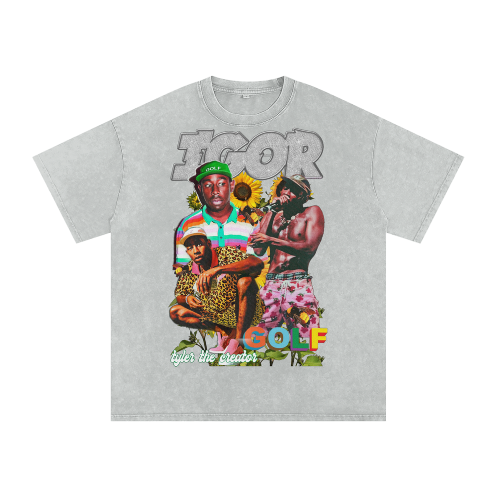 Tyler The Creator Acid Wash Oversize T-Shirt