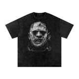 Leatherface Acid Wash Oversize T-Shirt