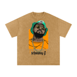 Schoolboy Q Acid Wash Oversize T-Shirt