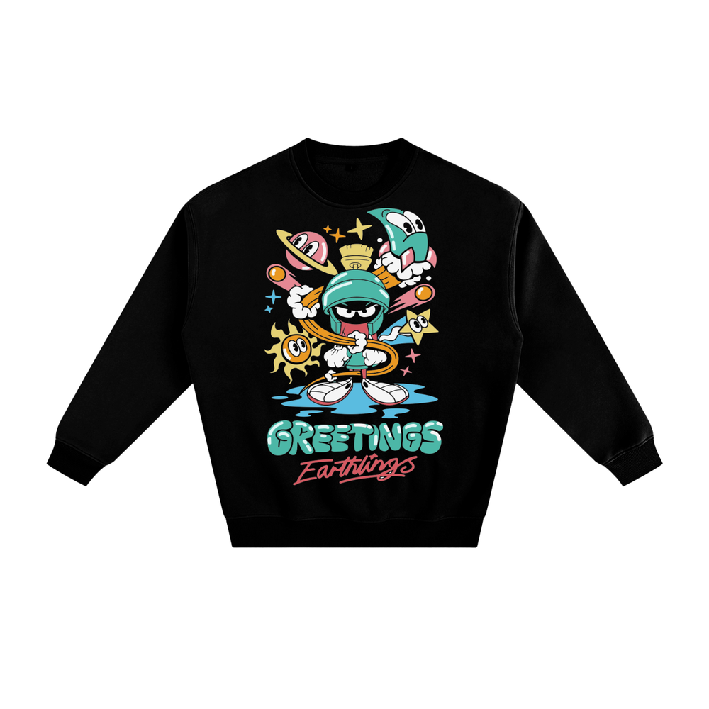 Marvin the Martian Fleeced Sweatshirt