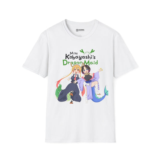 Tohru & Elma Unisex Softstyle T-Shirt - IGZ Clothing 